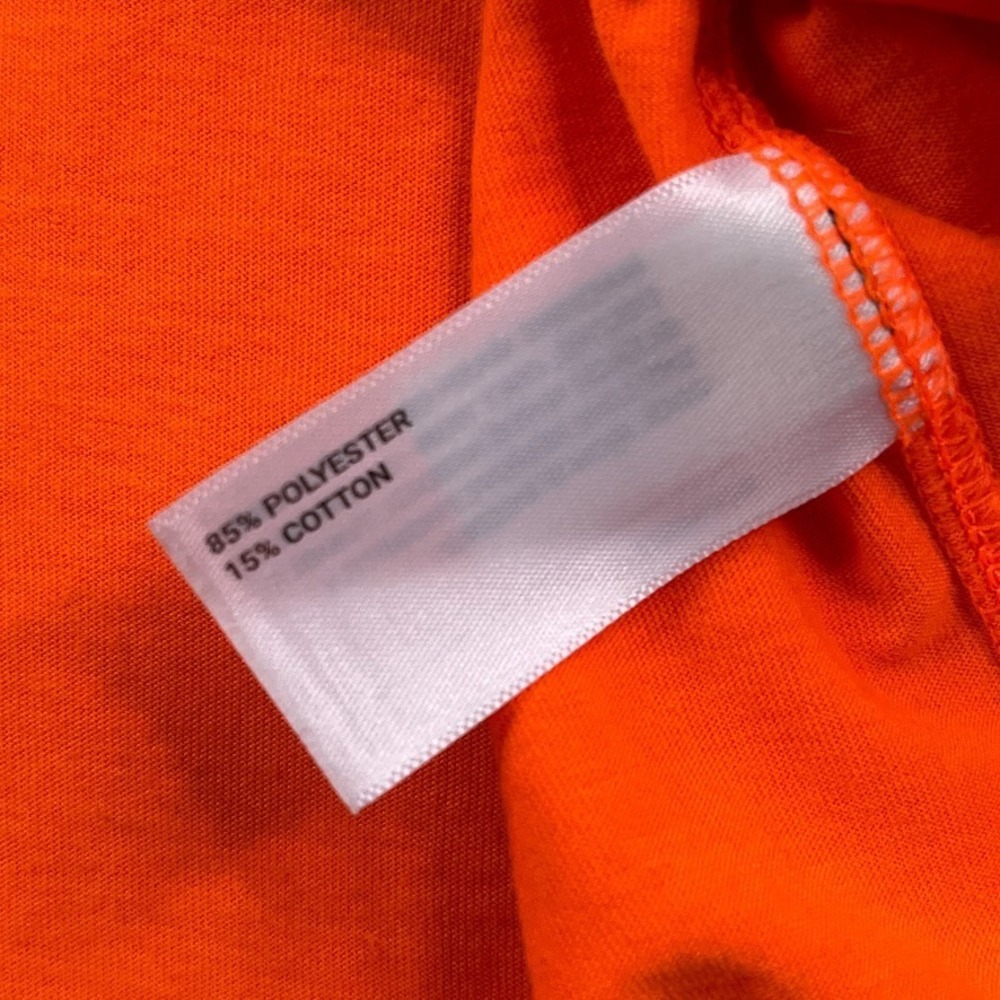 Duluth Shirt Mens Large Orange Dry On The Fly Relaxed Fit Performance Crewneck - Picture 5 of 11
